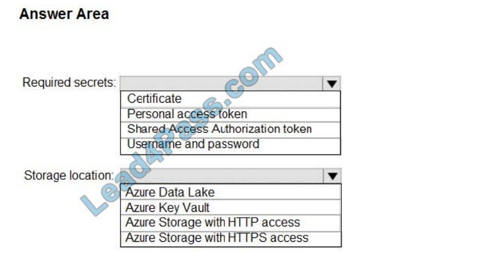 lead4pass az-400 practice test q11