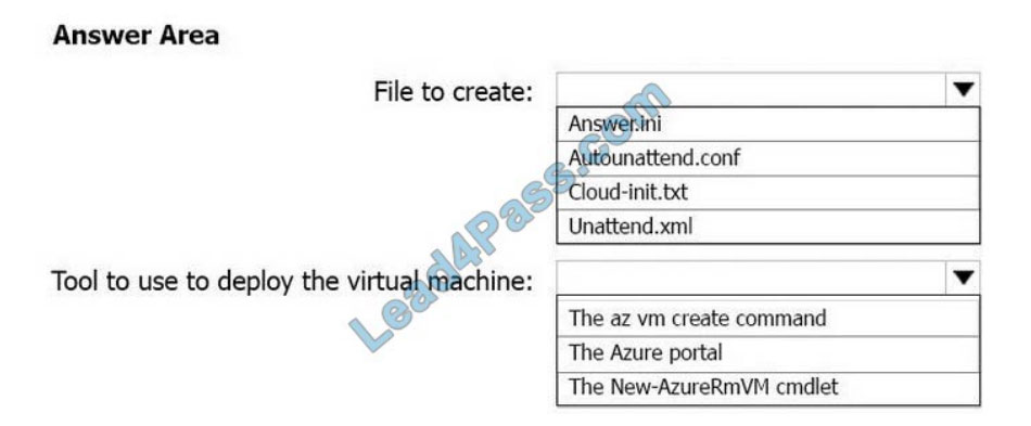 lead4pass az-104 practice test q13