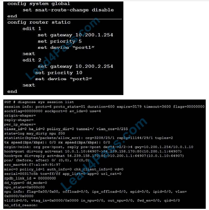 [2021.3] lead4pass NSE7_EFW-6.2 practice test q10