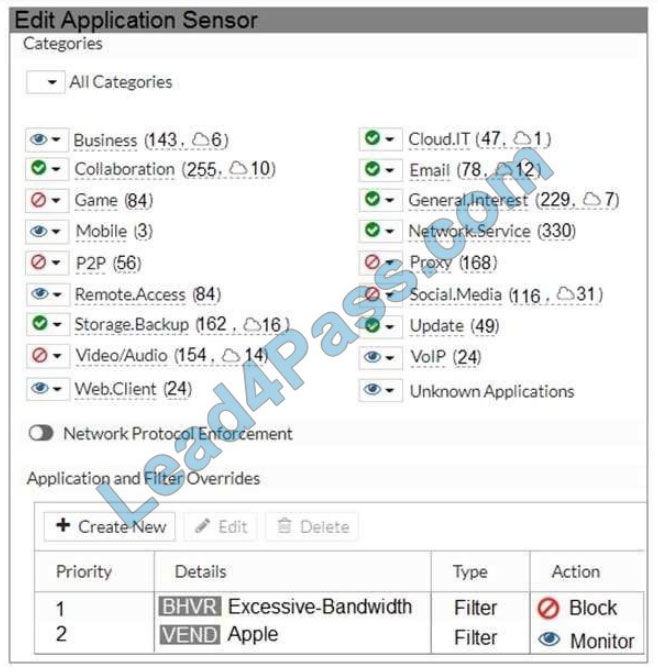 fortinet NSE4_FGT-6.4 exam questions q9