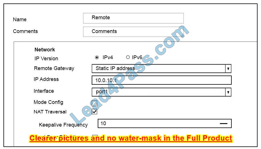 NSE7_EFW-6.4 dumps exam questions 15